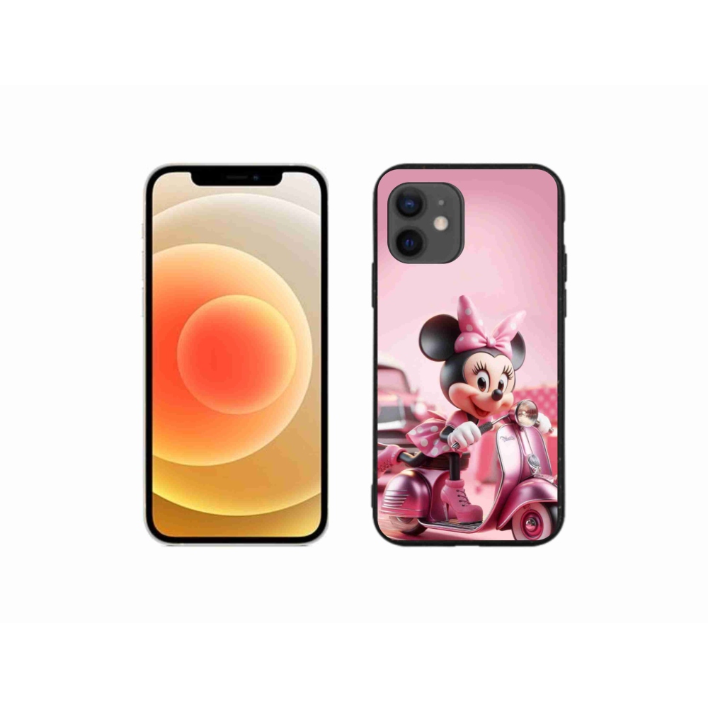 Zselés borítás mmCase iPhone 12 mini készülékhez - minnie 1