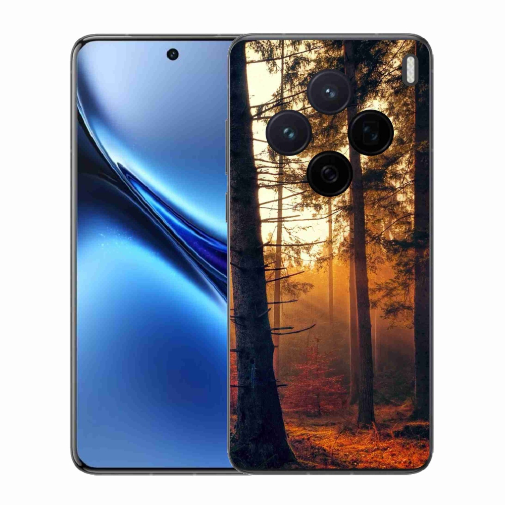 Zselés borítás mmCase a Vivo X200 5G-hez - erdő