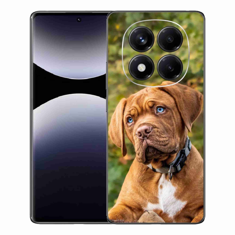 Gél borítás mmCase a Xiaomi Redmi Note 14 Pro számára - kölyökkutyakék