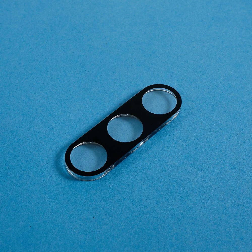 Kamera lencse üveg a Samsung Galaxy A56 5G fényképezőgépen - fekete