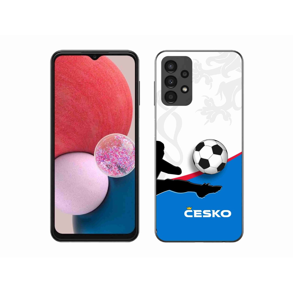 Gél borítás mmCase Samsung Galaxy A13 4G - futball Csehország 3