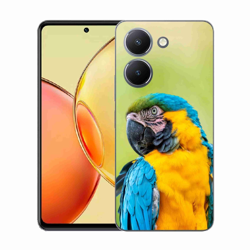 Zselés borítás mmCase a Vivo Y36-hoz - papagáj ara 2