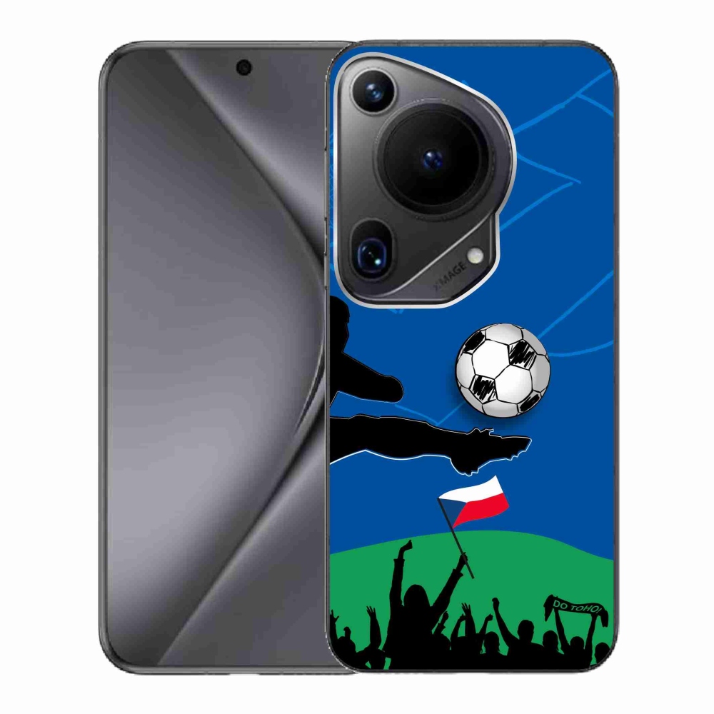 Gél borítás mmCase a Huawei Pura 70 Ultra - futballszurkolóknak