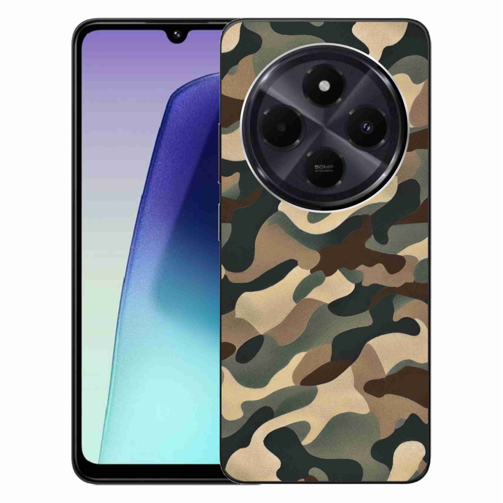 Gél borítás mmCase a Xiaomi Redmi 14C/Poco C75-hez - terepszínű minta 11