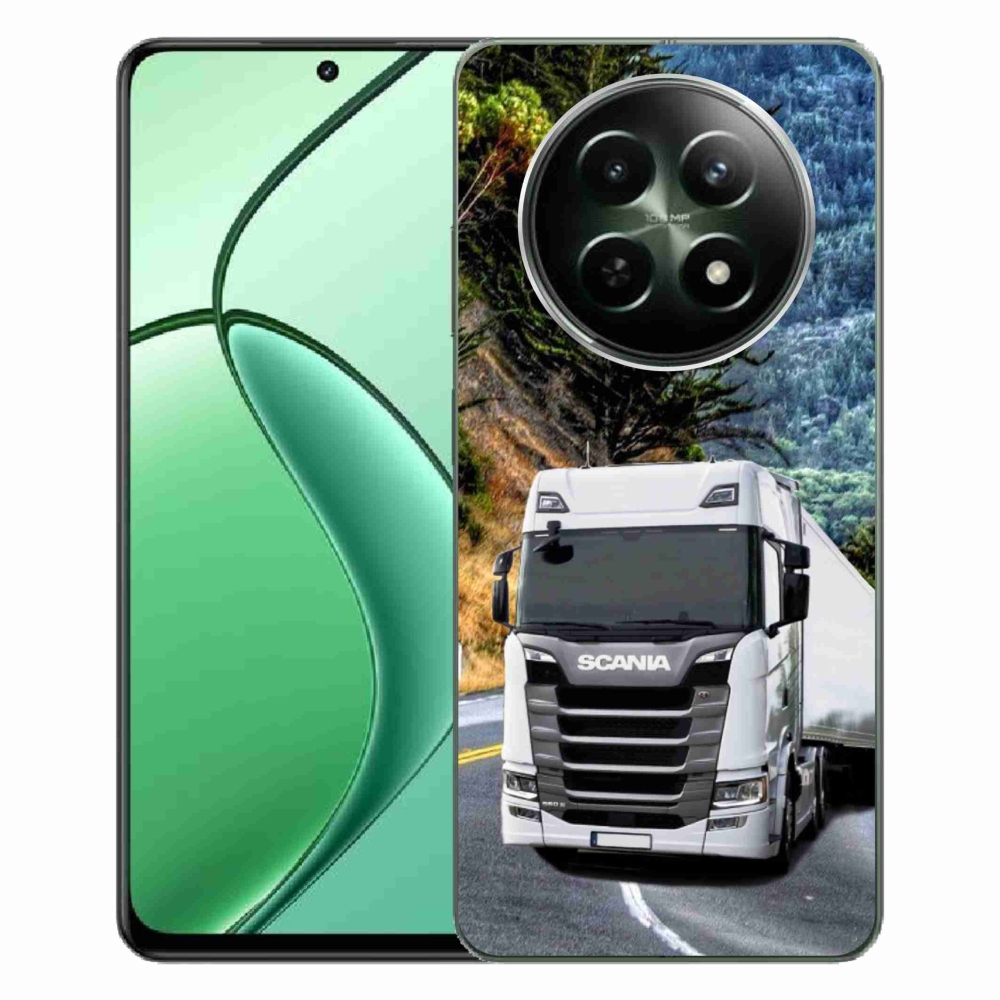 Zselés borítás mmCase a Realme 12 5G/12x 5G készülékhez - teherautó 1