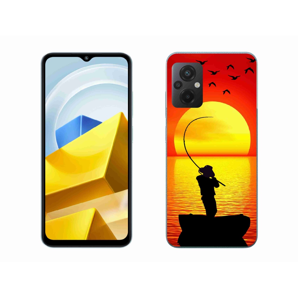 Gél borítás mmCase a Xiaomi Poco M5 4G-hez - halászat