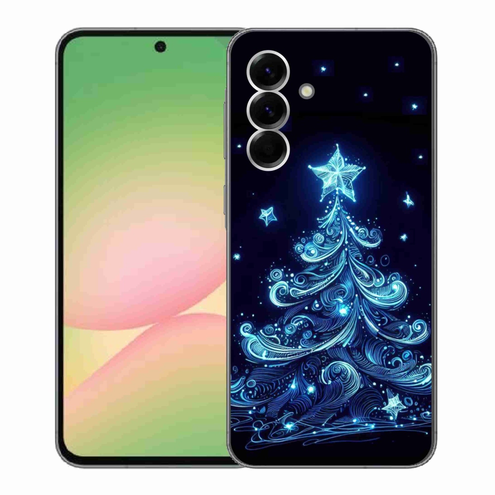 Gél borítás mmCase Samsung Galaxy A56 5G - neon karácsonyfa 4