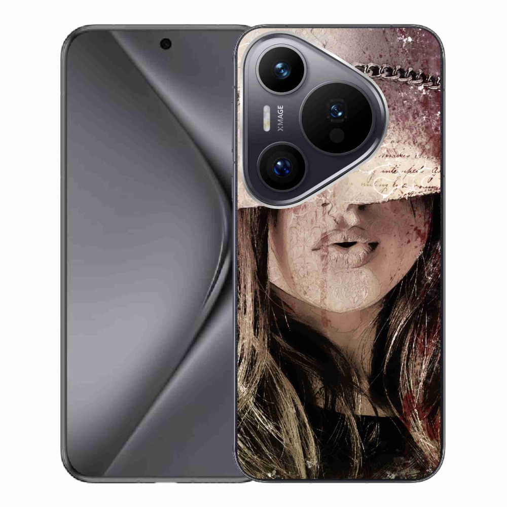 Zselés borítás mmCase a Huawei Pura 70 Pro - lányon