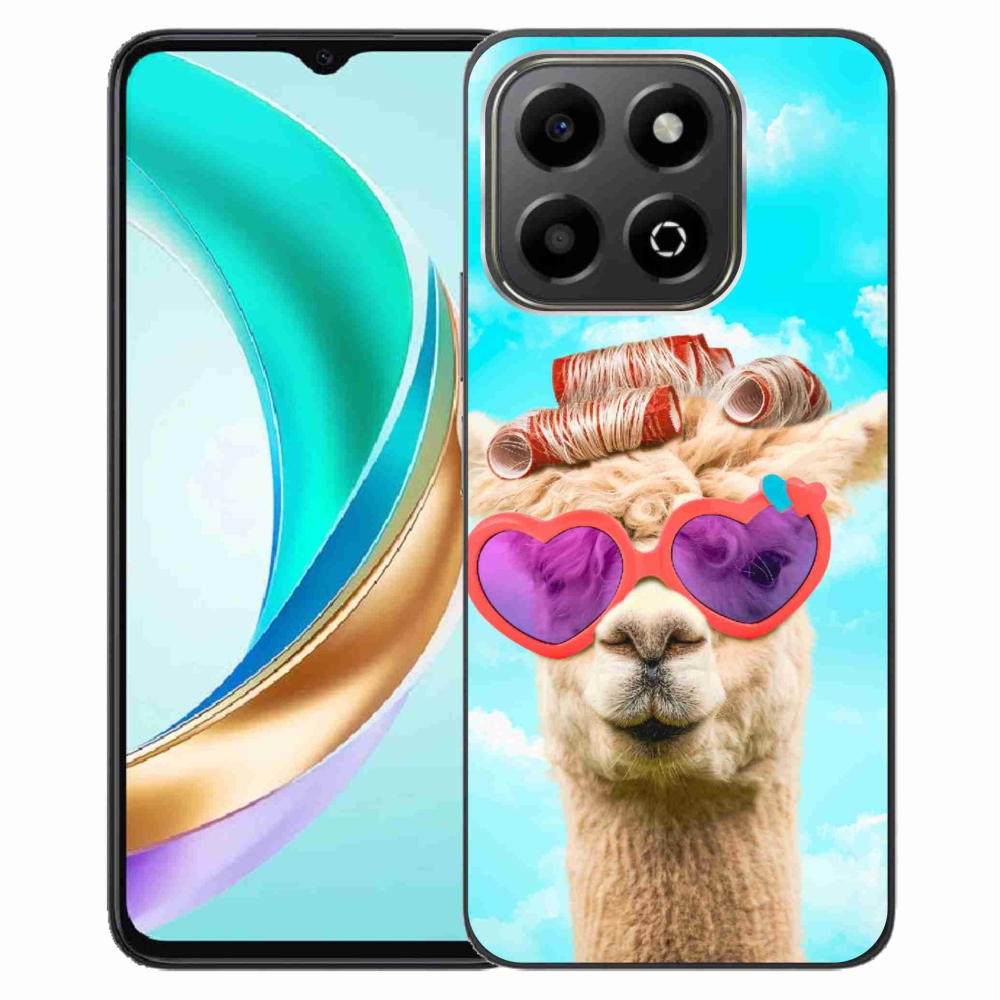 Zselés borítás mmCase a Honor X6b készülékhez - szemüveges láma