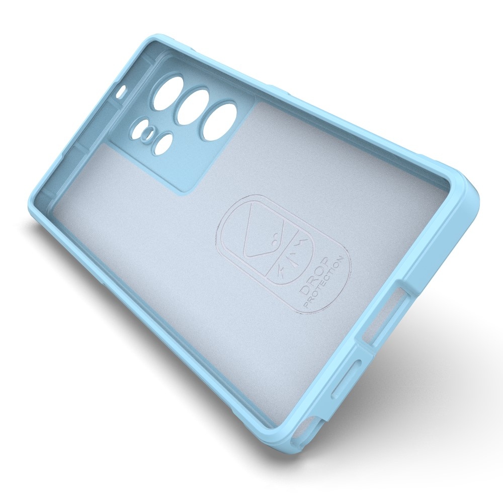 Rugg tartós zselés tok Samsung Galaxy S25 Ultra készülékhez - világoskék
