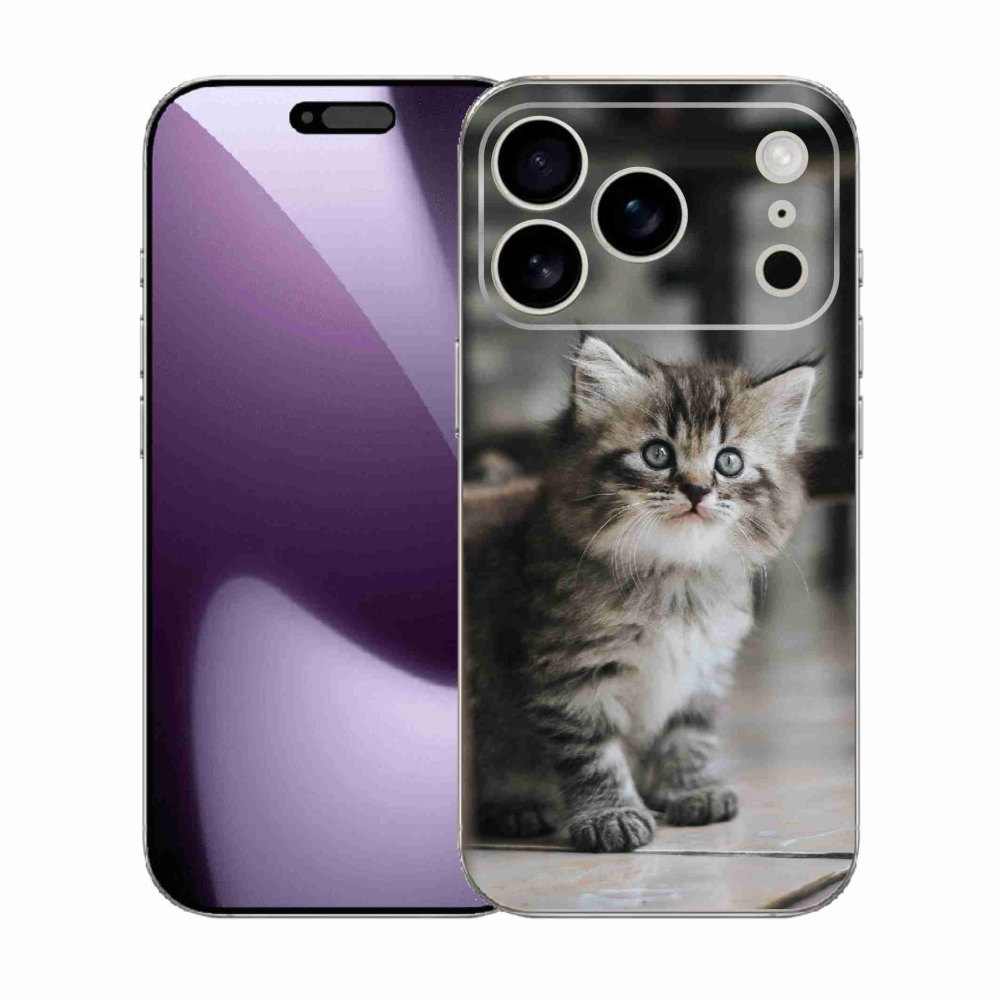 Gél borítás mmCase iPhone 17 Pro készülékhez - cica