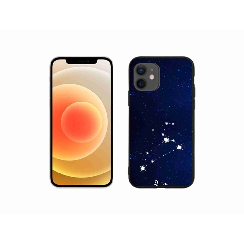 Zselés borítás mmCase iPhone 12 mini készülékhez - Oroszlán csillagkép