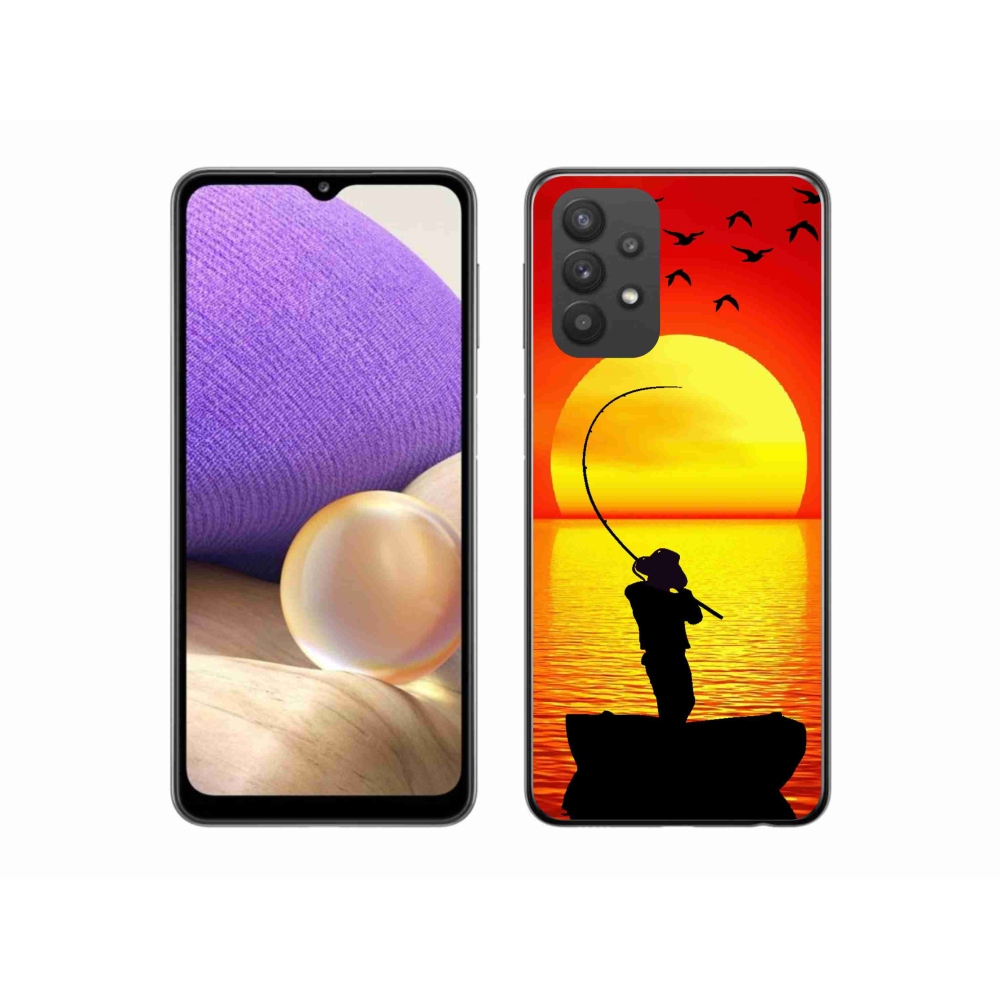 Zselés borítás mmCase Samsung Galaxy A32 5G - halászat