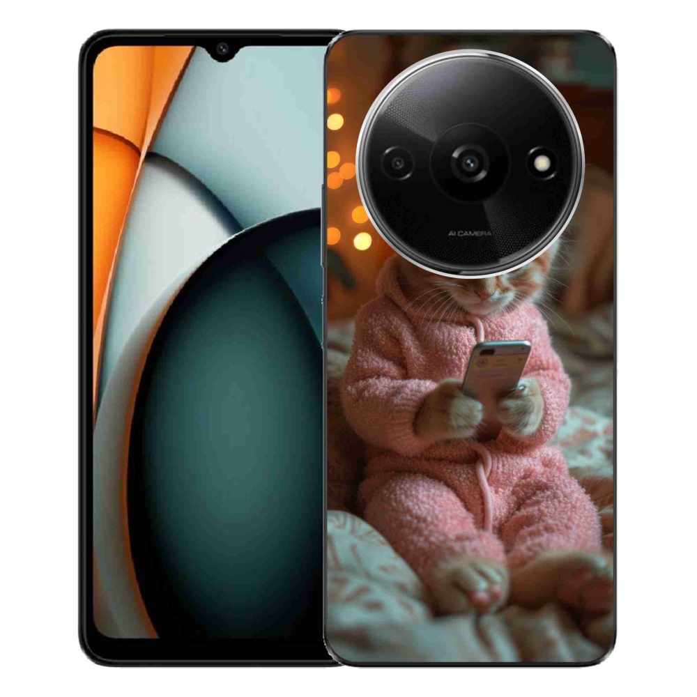 Gél borítás mmCase a Xiaomi Redmi A3-hoz - baba a mobillal