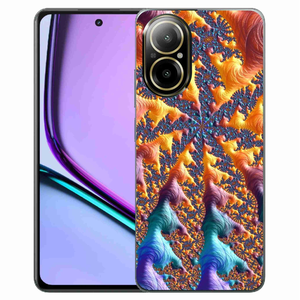 Gél borítás mmCase a Realme C67 készülékhez - absztrakt motívum 23