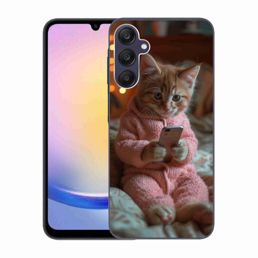 Gél védőhuzat mmCase Samsung Galaxy A25 5G - baba mobillal