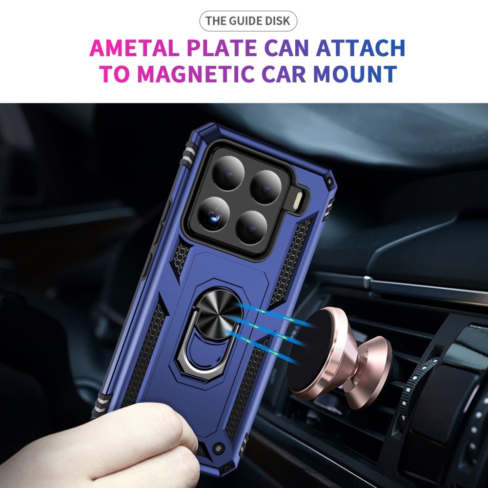 Gyűrűk tartós borító Xiaomi 15 - kék