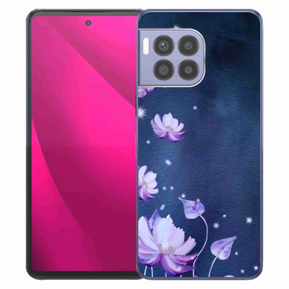 Zselés borítás mmCase a T-Mobile T Phone 2 Pro készülékhez - hulló virágok