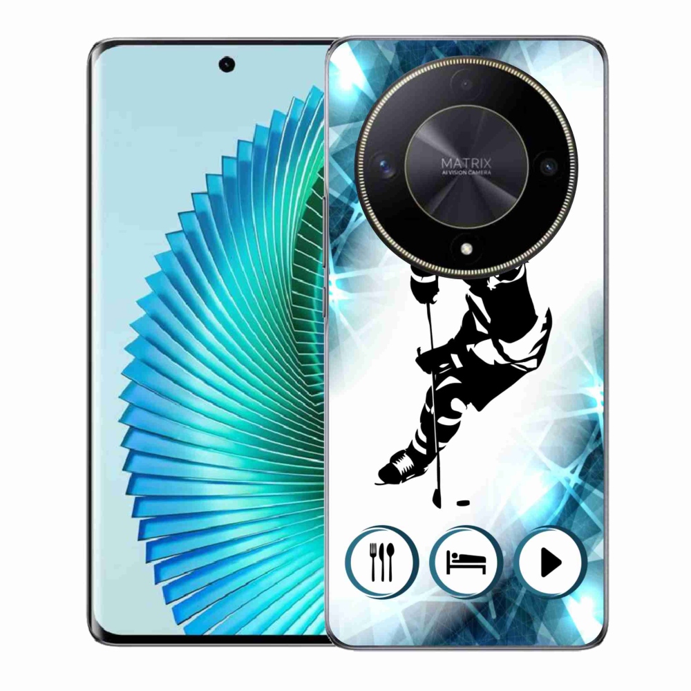 Zselés borítás mmCase a Honor Magic 6 Lite 5G számára - hoki 1