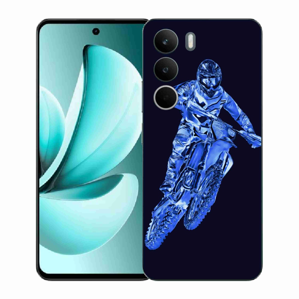 Gél borítás mmCase a Realme C71 készülékhez - motocross 1