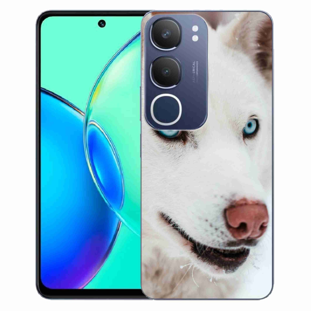 Gél borítás mmCase a Vivo Y19s készülékre - kutyaszemmel nézve