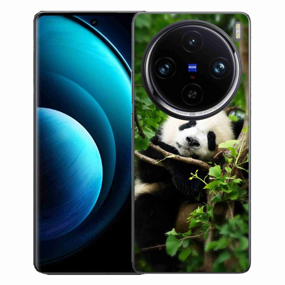 Zselés borítás mmCase a Vivo X100 Pro 5G készülékhez - panda