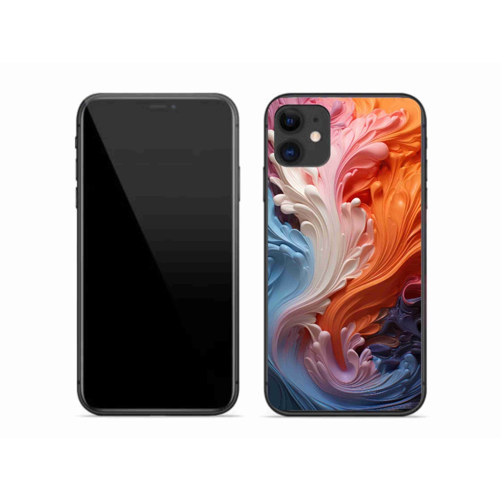Gél borítás mmCase iPhone 11 készülékhez - absztrakt motívum 8