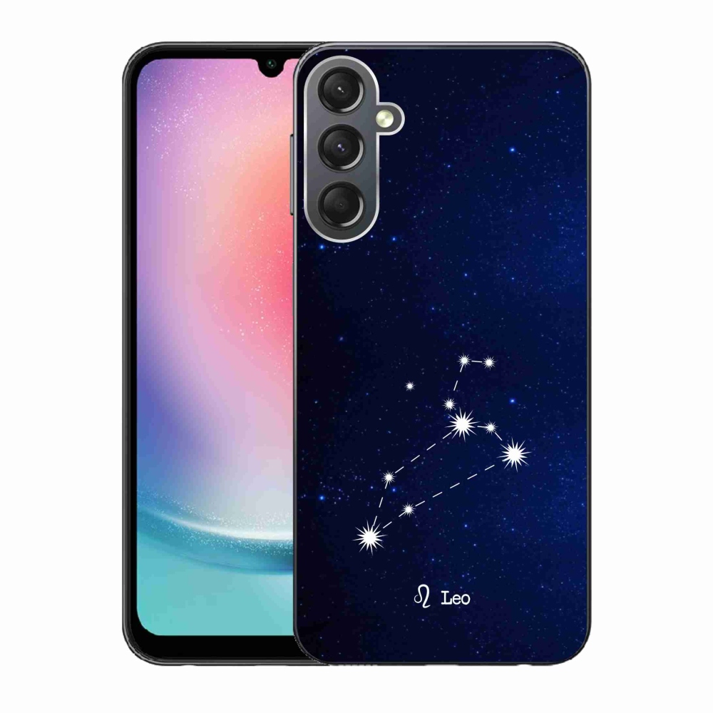 Gél borítás mmCase Samsung Galaxy A24 készülékhez - Oroszlán csillagkép