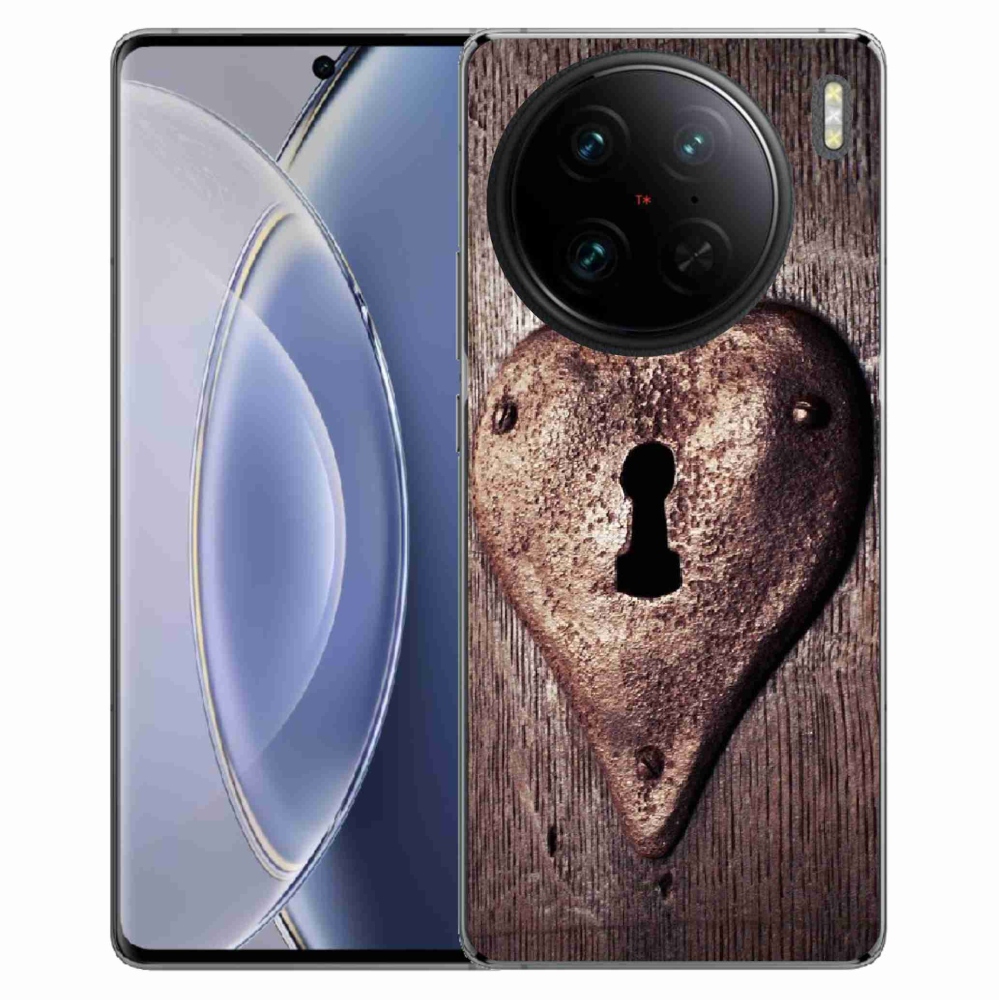 Gél borítás mmCase a Vivo X90 Pro készülékhez - szív alakú zár