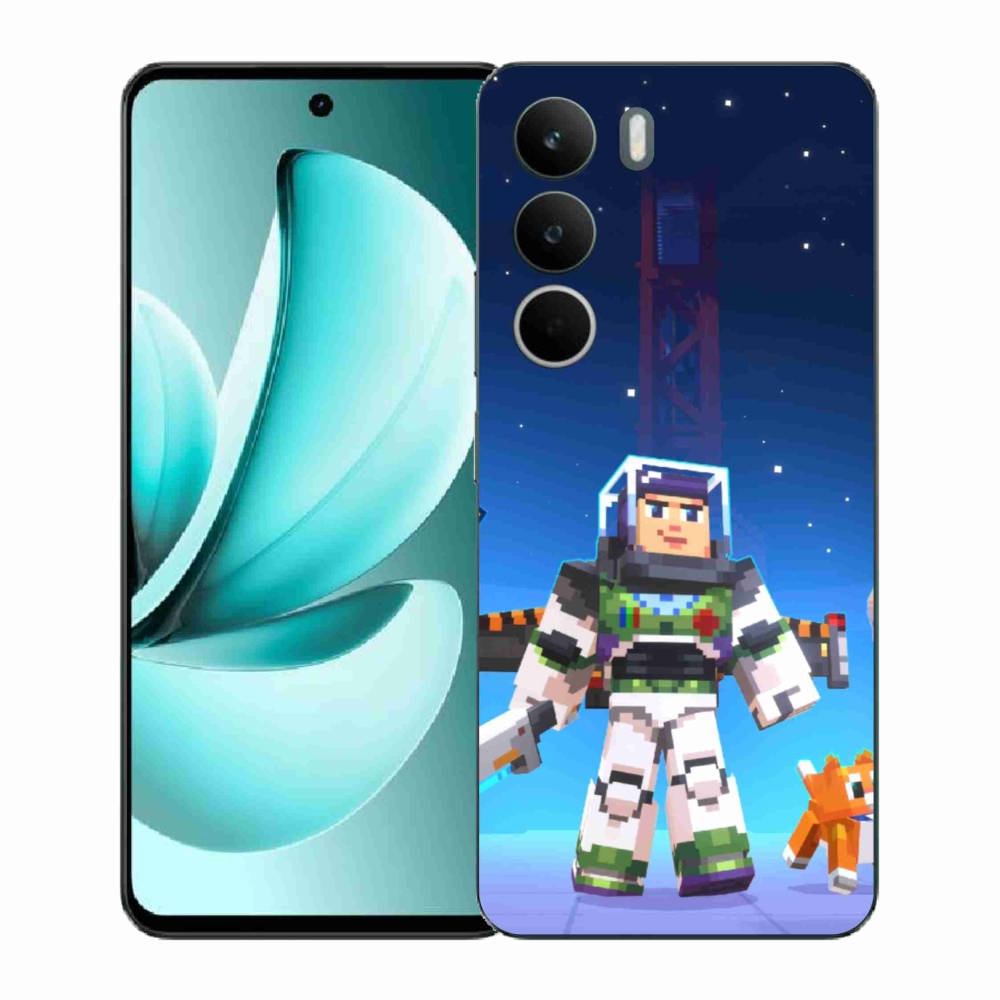 Gél borító mmCase a Realme C71 készülékhez - minecraft 2