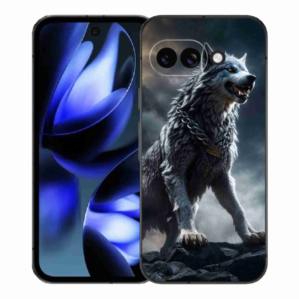 Gél borítás mmCase a Google Pixel 9a készülékhez - farkas 1