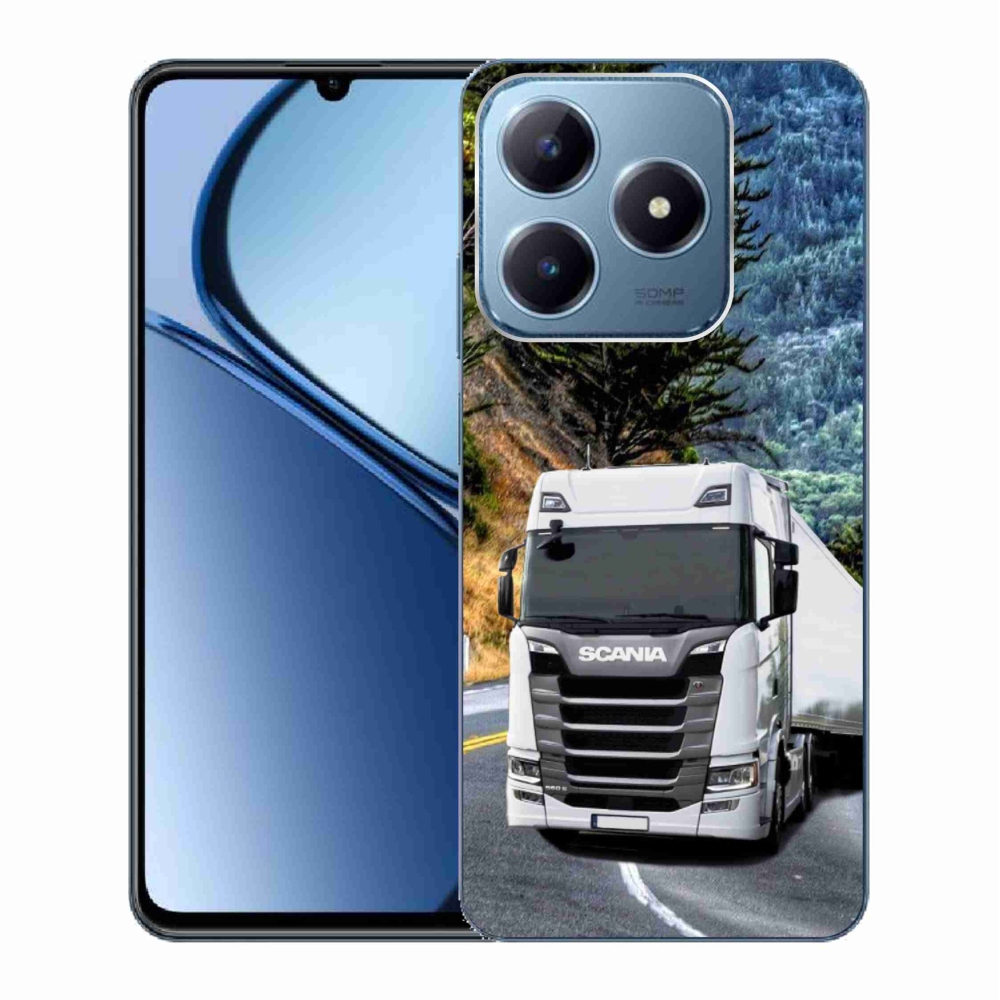 Zselés borítás mmCase a Realme C63-hoz - teherautó 1