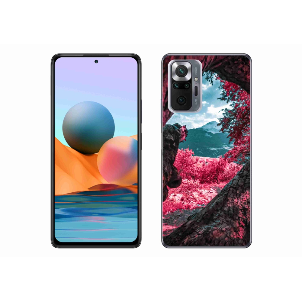 Gél borítás mmCase a Xiaomi Redmi Note 10 Pro számára - hegyi kilátás