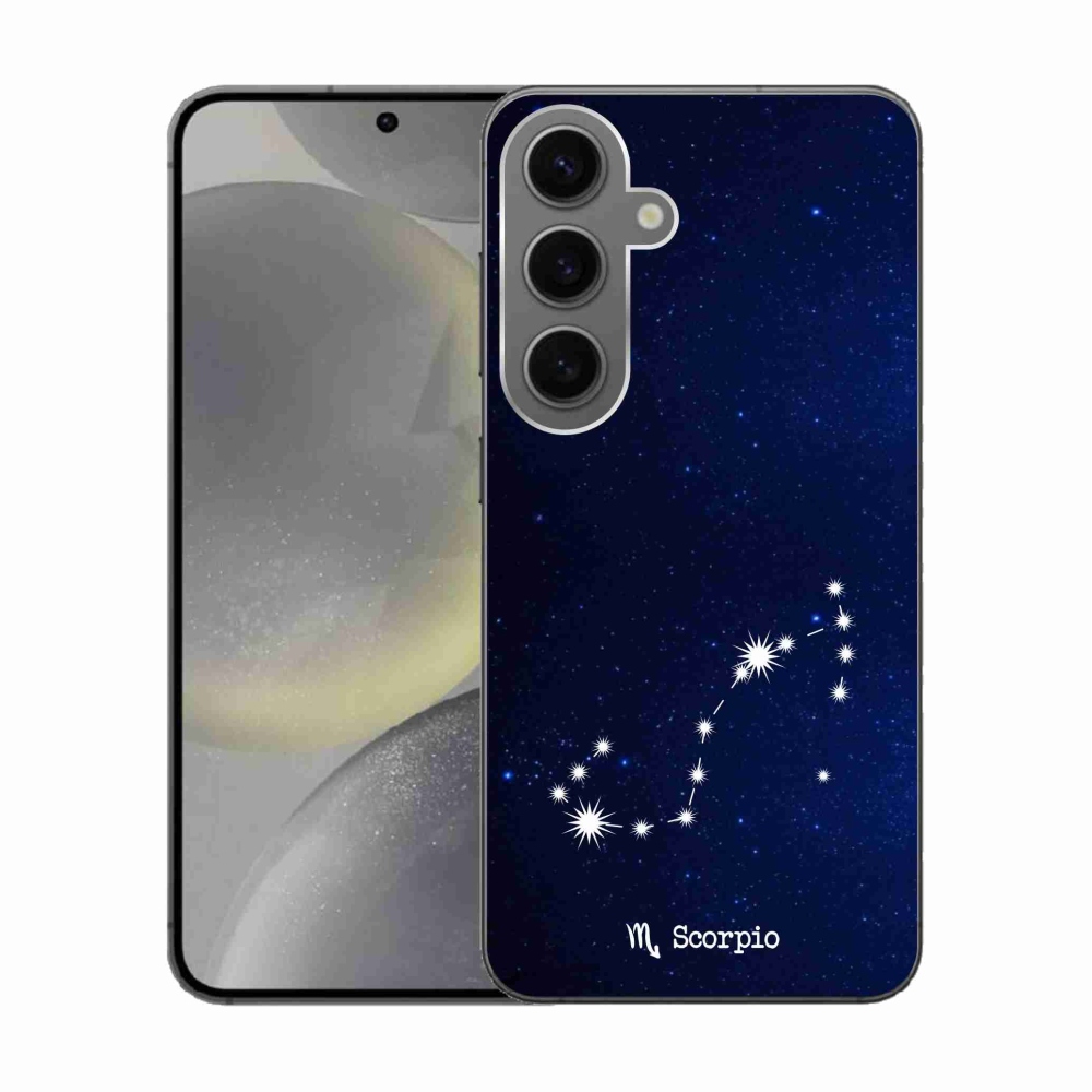 Gél borítás mmCase Samsung Galaxy S24 - Skorpió csillagképhez