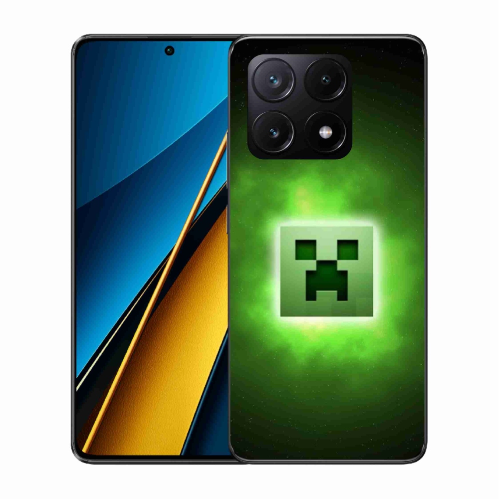 Gél borítás mmCase a Xiaomi Poco X6 Pro 5G számára - minecraft