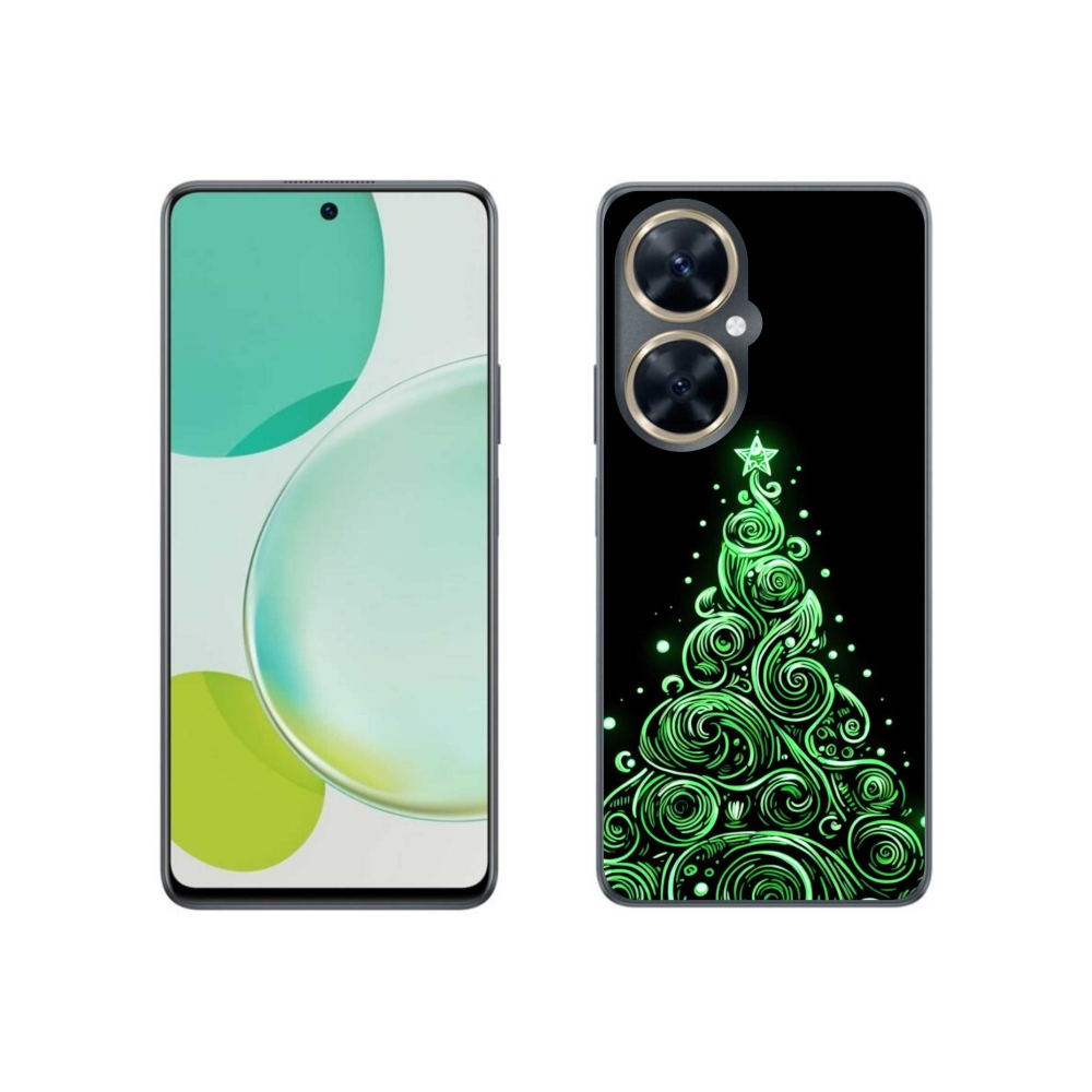 Gél borítás mmCase a Huawei Nova 11i készülékhez - neon karácsonyfa 3