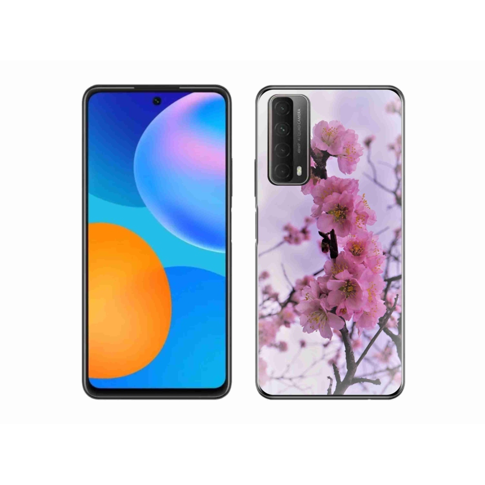 Gél borító mmCase a Huawei P Smart (2021) - virágok 7
