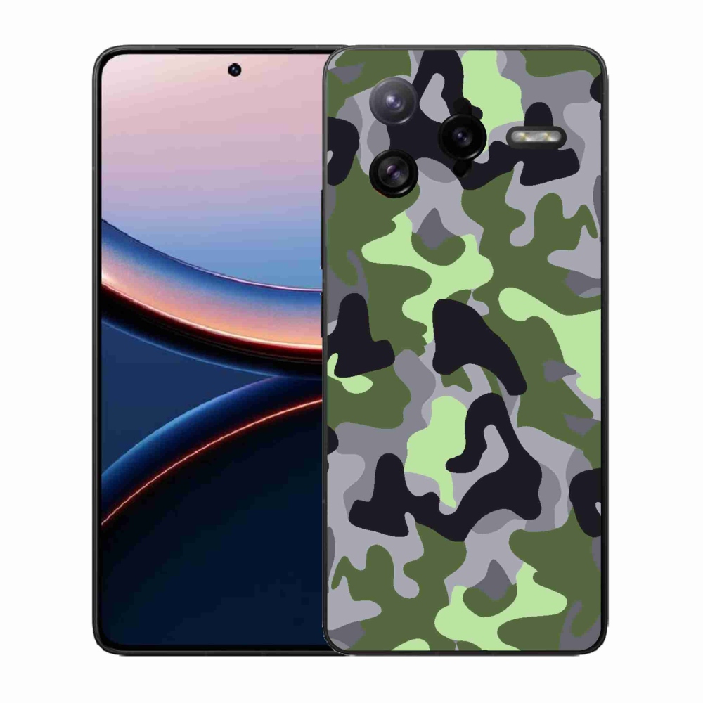 Gél borítás mmCase a Xiaomi Poco F7 Ultra számára - terepszínű minta 7