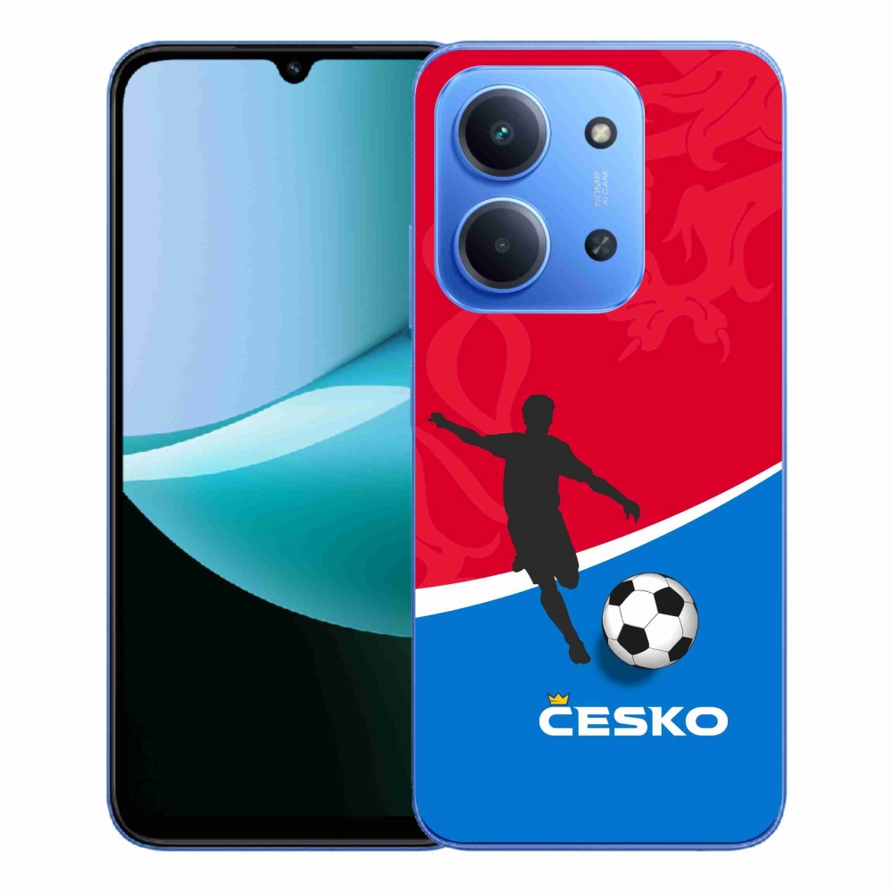 Gél borítás mmCase for Xiaomi Redmi 15C 4G/5G (173mm) - futball Csehország