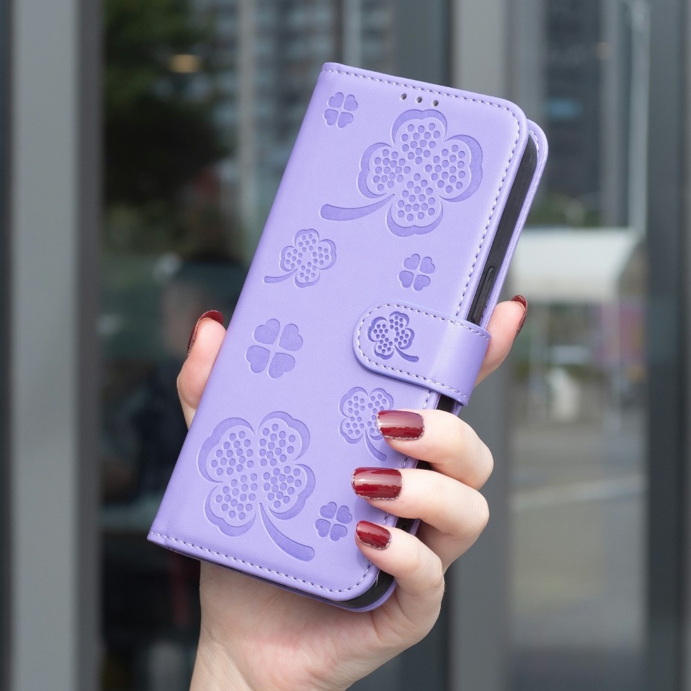 Clover könyvtáska Honor X8c-hez - lila