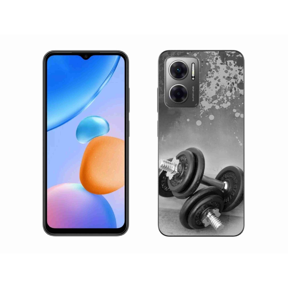 Gél borítás mmCase a Xiaomi Redmi 10 5G-hez - súlyzók 1