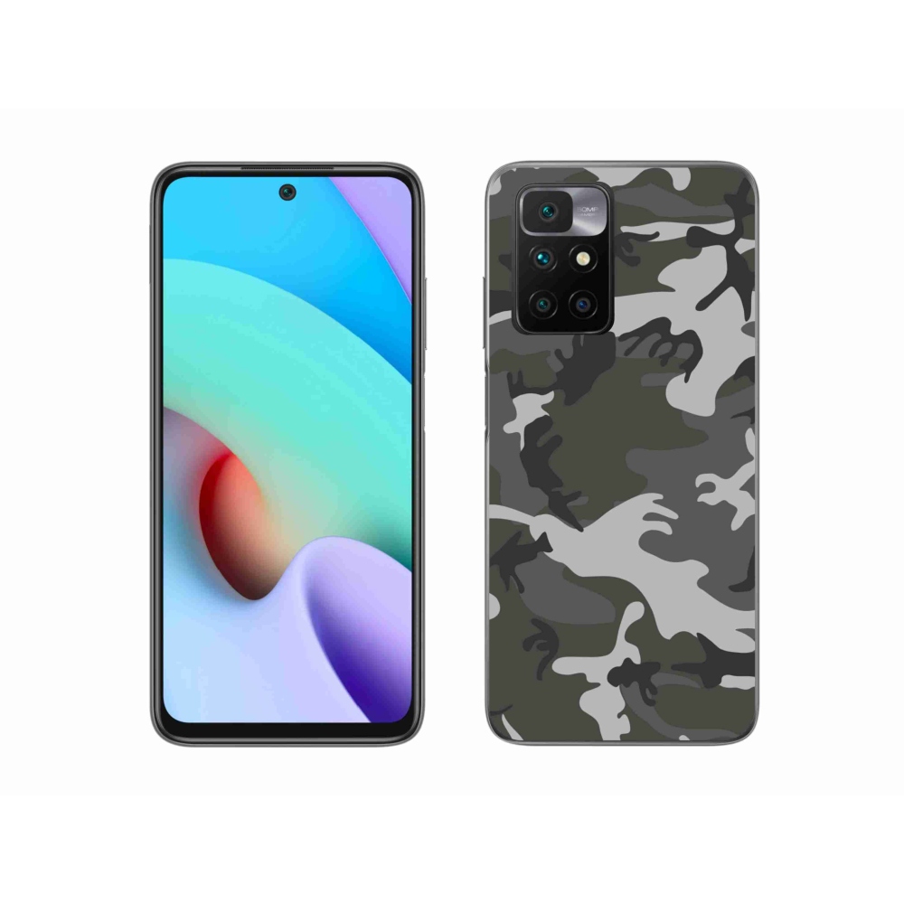 Zselés borítás mmCase a Xiaomi Redmi 10/Redmi 10 (2022) - álcázó mintázathoz