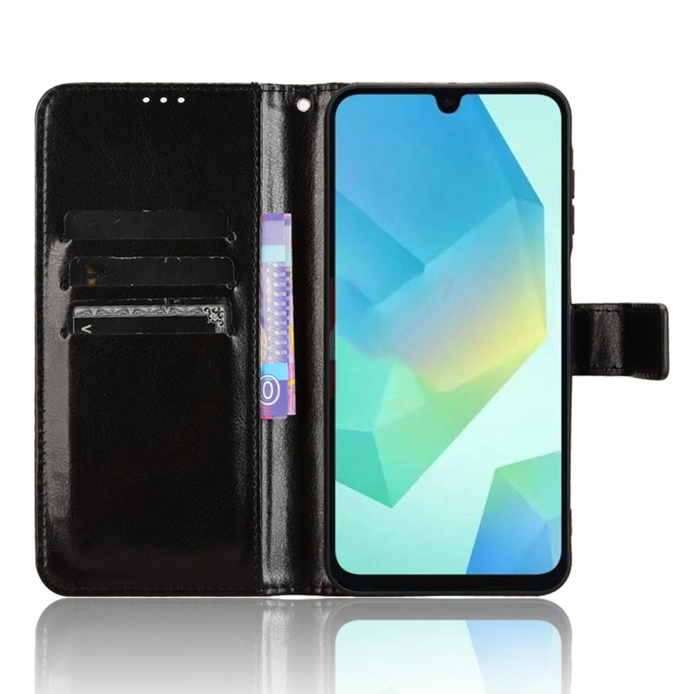 Őrült könyv tok Samsung Galaxy A16 4G/5G készülékhez - fekete