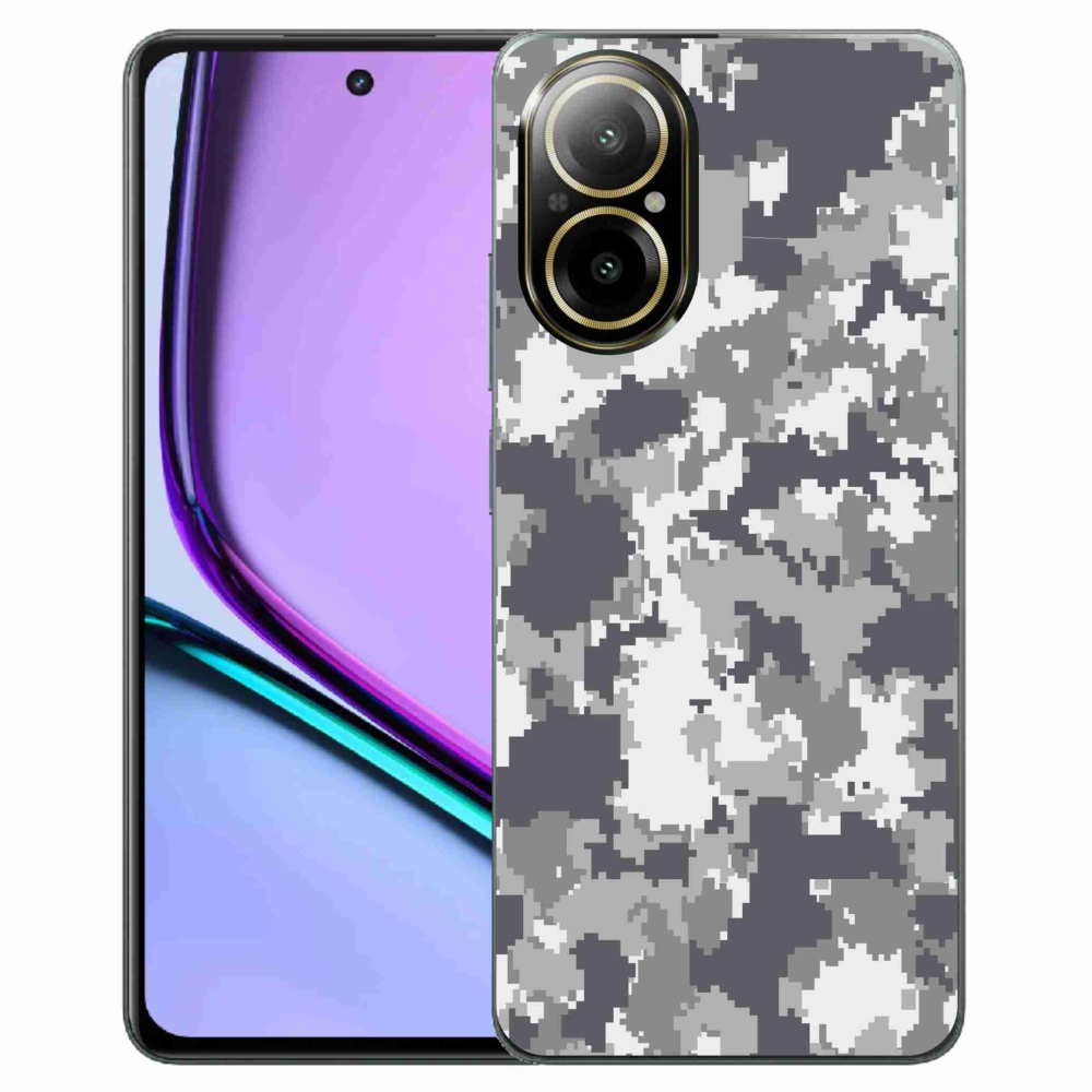 Gél borítás mmCase a Realme C67 készülékhez - álcázó minta 2