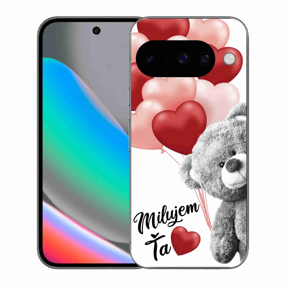 Gél borítás mmCase a Google Pixel 10 számára - I love you en