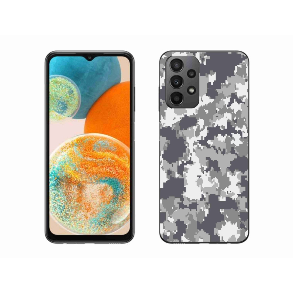 Zselés borítás mmCase Samsung Galaxy A23 4G/5G - terepszínű minta 2