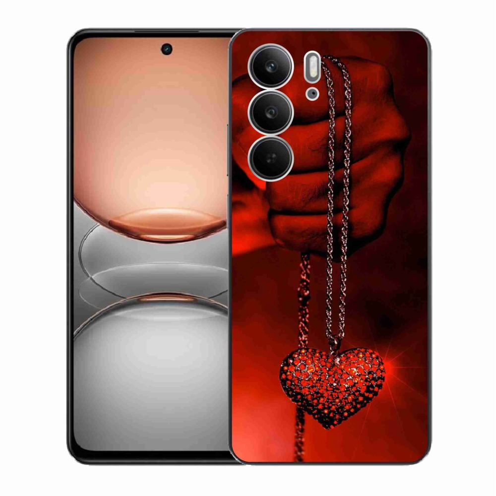 Gél borítás mmCase a Realme C75 készülékhez - nyaklánc