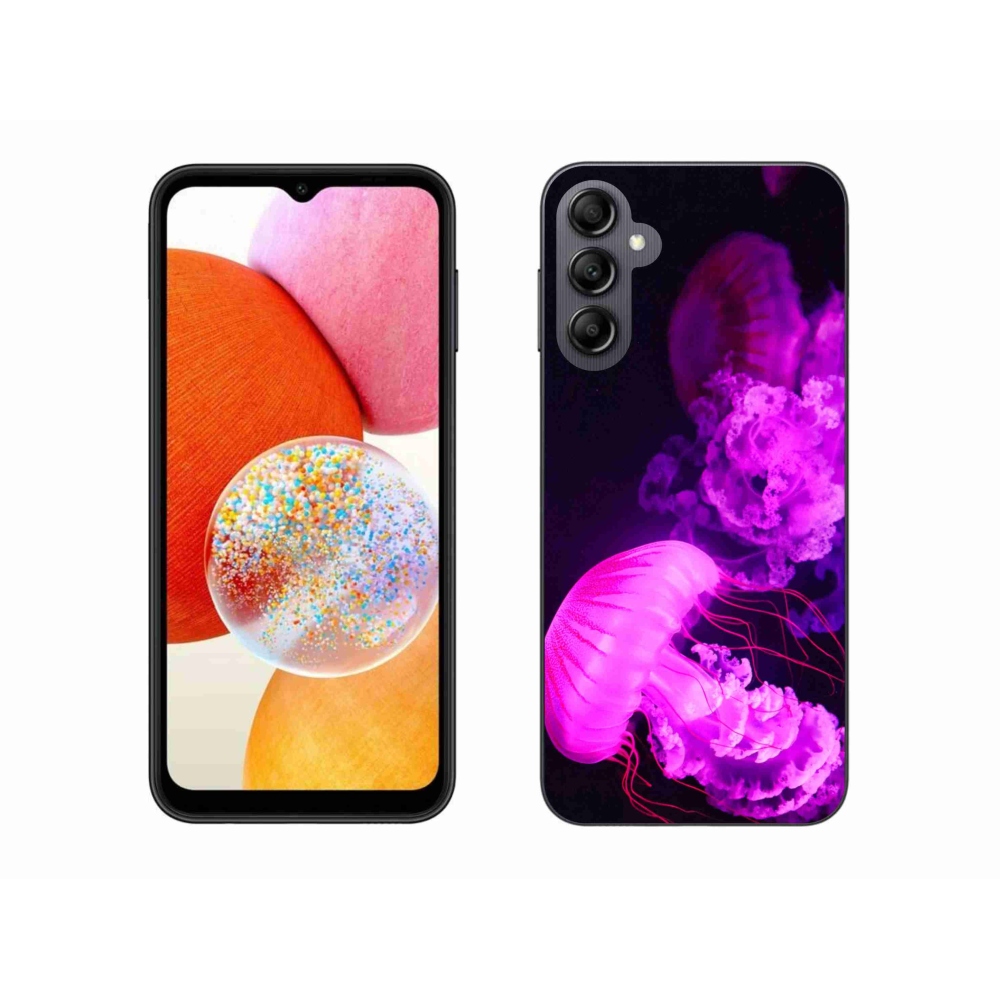 Zselés borítás mmCase Samsung Galaxy A14 4G/5G - medúza 1