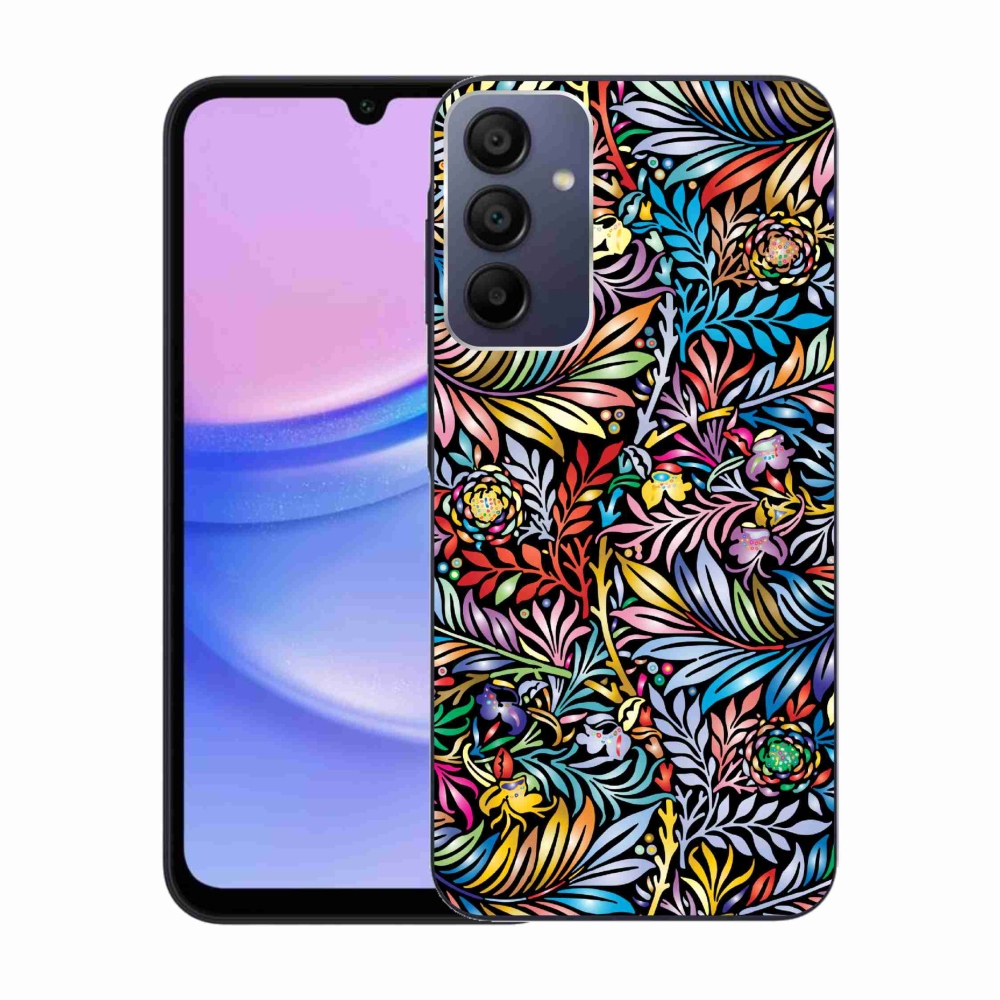 Gél borítás mmCase Samsung Galaxy A15 4G/5G - virágok 5