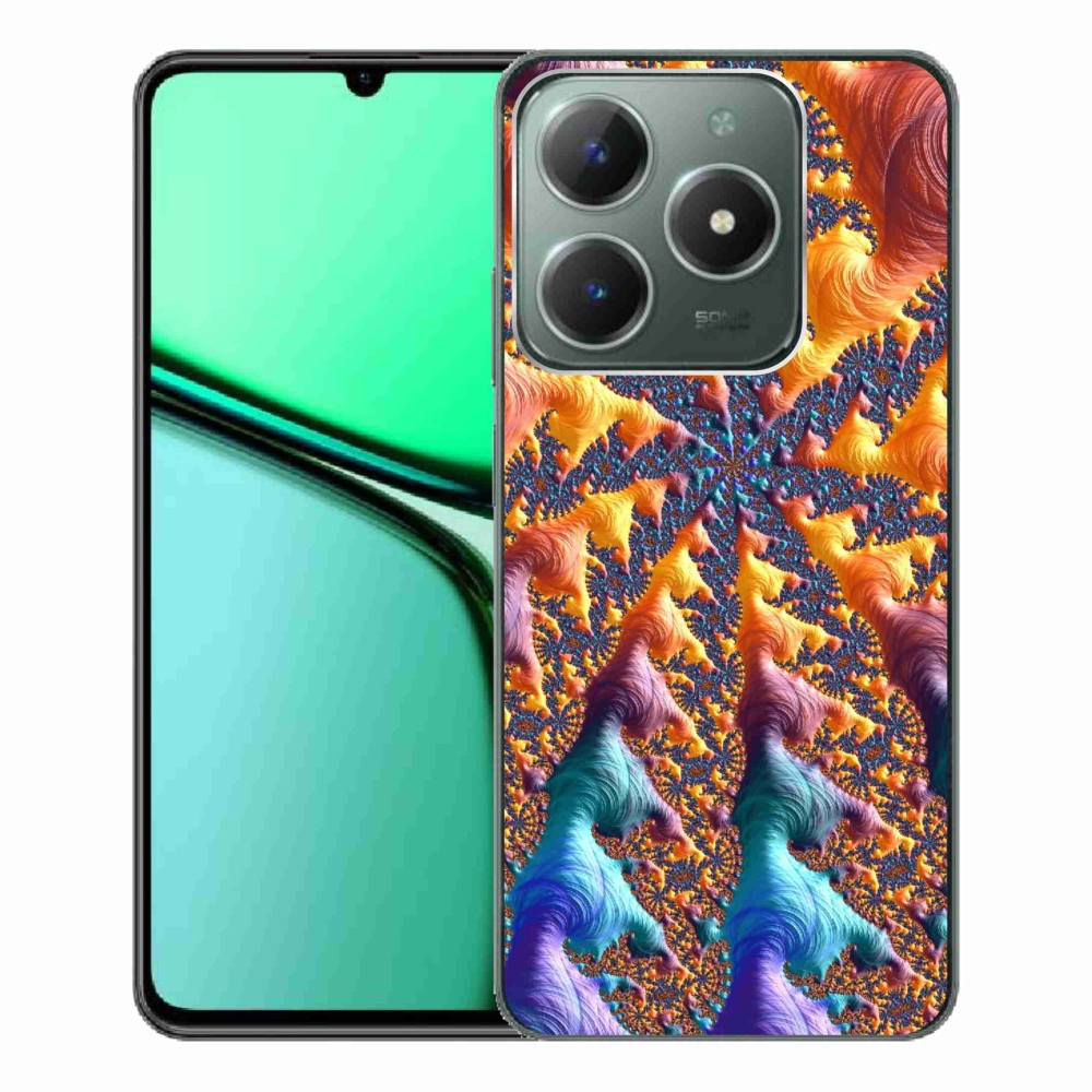 Gél borítás mmCase a Realme C61 készülékhez - absztrakt motívum 23